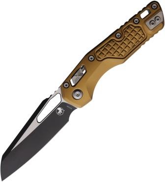 Microtech Standard Issue MSI Ram-Lok Pocket Knife Frag Tan - MCT2101FRTA